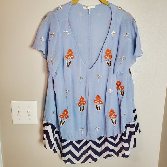 Anthropologie Tops - Anthropologie Floreat Floral Top